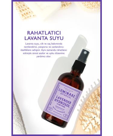 Luminare Botanical 0 Pure Lavender Water Hydrosol Tonic Oil-Free 100 ml - Buy Online on GoSupps.com