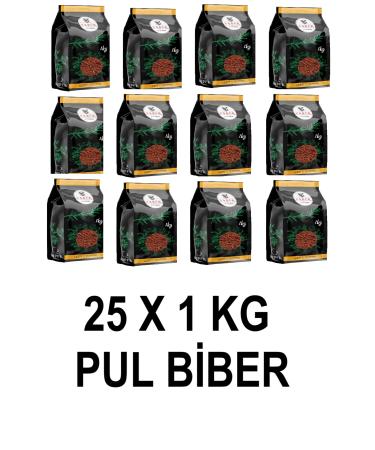 BABUR PEPPER FLAKES 25 X 1 KG 25 KG