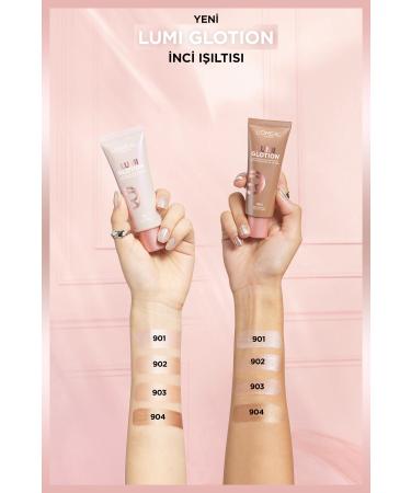L'Oreal Paris Glotion All-in-one Natural Glow 902 - Light Glow 40 ml Highlighter Liquid Illuminator - Buy Online on GoSupps.com