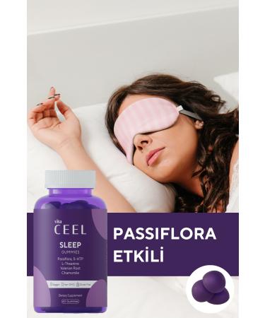 Vita Ceel 2-Pack Hair & Nails & Sleep Gummy Vegan Chewable Vitamin - Buy Online on GoSupps.com