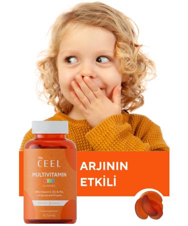 Vita Ceel 2-Pack Skin and Kids Gummy Chewable Vegan Vitamin - Buy Online on GoSupps.com