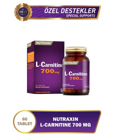 Nutraxin L-Carnitine 700 mg 60 Tablets