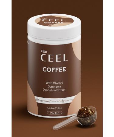 Vita Ceel 2-Piece Chicory and Gimneya Detox Coffee - Buy Online on GoSupps.com
