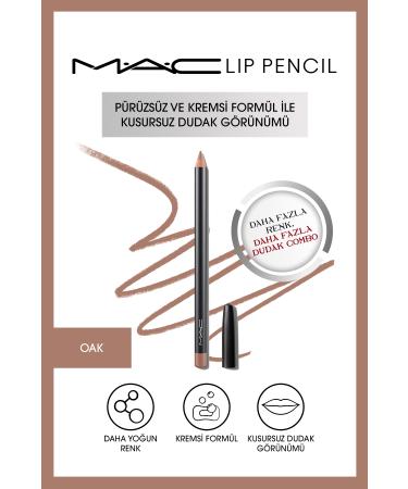 Mac Creamy Permanent Lip Pencil - Lip Pencil Oak Oak 1.45 G