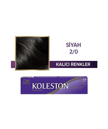 Wella Koleston Single Tube Paint 2/0 Black