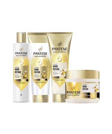 Pantene Bond Repair Shampoo 250 ml + Conditioner 160 ml + Intensive Treatment 150 ml + Mask 300 ml - Buy Online on GoSupps.com