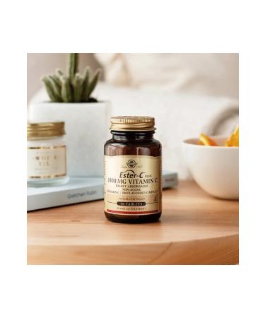Solgar Ester C Plus 1000 Mg 60 Tablets - Buy Online on GoSupps.com
