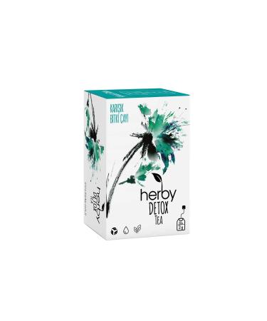 Herby Herbal Tea 2-Pack Detox Pack (DETOX TEA SKINNY TEA) - Buy Online on GoSupps.com