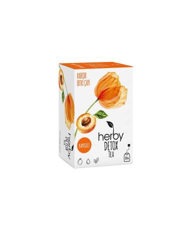 Herby Detox Tea Apricot Diet Support Detox Herbal Tea - Buy Online on GoSupps.com