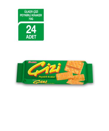 Ulker Crackers 70 gr 24 pieces