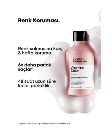 L'oreal Professionnel Serie Expert Vitamino Color Color Protecting Shampoo for Dyed Hair 300ml - Buy Online on GoSupps.com
