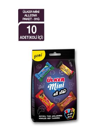 Ulker Ikra Mini All Star 91 gr 10 pieces