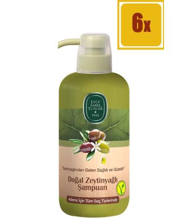 Ey p Sabri Tuncer Natural Olive Oil Shampoo 600 ml X6 Pieces