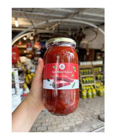 Hayriye Ana Local Products Sweet Pepper Paste 1000 gr - Buy Online on GoSupps.com