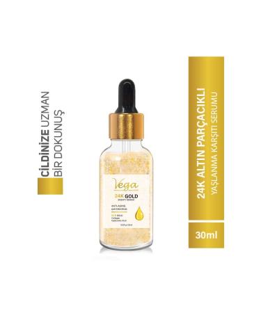 V GROUP 24k Gold Particle Hyaluronic Acid Anti-Wrinkle Collagen Face Care Skin Care Serum 30 - Buy Online on GoSupps.com