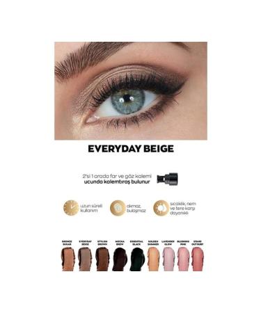 Avon Power Stay Shadow Stick Pencil Eyeshadow. Everyday Beige - Buy Online on GoSupps.com
