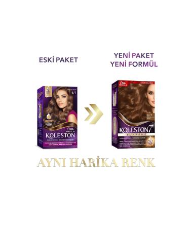Wella Koleston Supreme Kit 6/7 Chocolate Brown - Buy Online on GoSupps.com