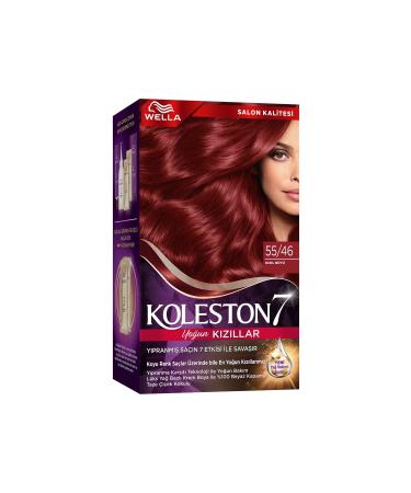 Wella Koleston Supreme Hair Dye 55/46 Red Magic - Buy Online on GoSupps.com
