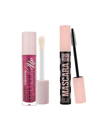 Pastel Plump Up 207 Extra Hydrating Plumping Lip Gloss + ShowBy Pastel Mascara