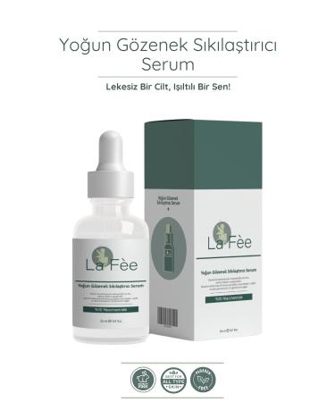 LA FEE Intensive Pore Tightening Skin Care Serum 30ML (Niacinamide) - Buy Online on GoSupps.com