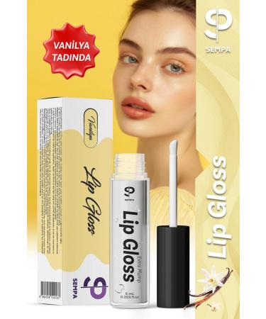 SEMPA COSMETICS Vanilla Lip Plumper and Shine Lip Gloss