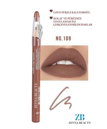 ZEYNABEAUTY Jumbo Lipliner Waterproof -Matte Jumbo Lipliner Waterproof