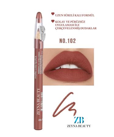 ZEYNABEAUTY Jumbo Lipliner Waterproof -Matte Jumbo Lipliner Waterproof