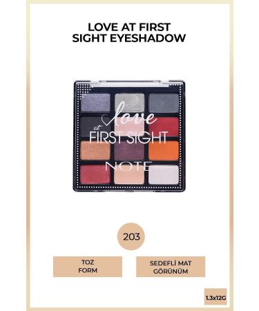 Note Cosmetics Easy-Apply High-Pigment Matte Luminous Powder Eyeshadow Palette 203 Freedom Passi.4841