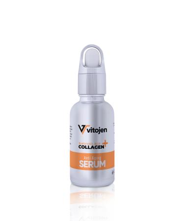 Vitojen Anti-aging Serum 30ml | Tripeptide Collagen And Hyaluronic Acid | Fast Absorption | New Tripeptide Formula