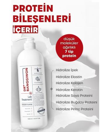 DR BANGGIWON Lab Treatment 7 Types of Protein Containing Intensive Repair Care Complex for Damaged and Damaged Hair - Buy Online on GoSupps.com