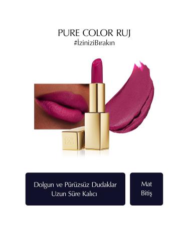 Estee Lauder Long-Lasting Matte Lipstick For Plump and Smooth Lips -3.5gr-616 Enigma PSSNS.278