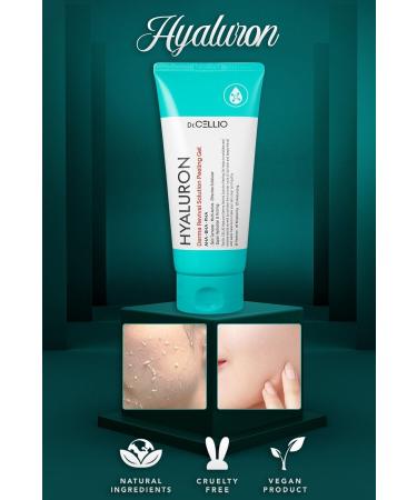 DR. CELLIO Intensive Moisturizing and Refreshing Aha-bha-pha Derma Hyaluronic Acid Peeling Gel Large Size - Buy Online on GoSupps.com