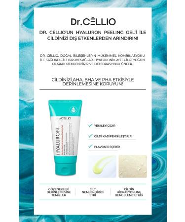 DR. CELLIO Intensive Moisturizing and Refreshing Aha-bha-pha Derma Hyaluronic Acid Peeling Gel Large Size - Buy Online on GoSupps.com
