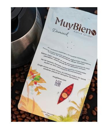Muybieno Dominik Barahana 250 gr Coffee Beans - Buy Online on GoSupps.com