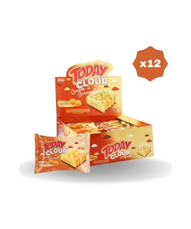 Elvan TODAY CLOUD CAKE CARAMEL 40 GR - (12 PACKS)
