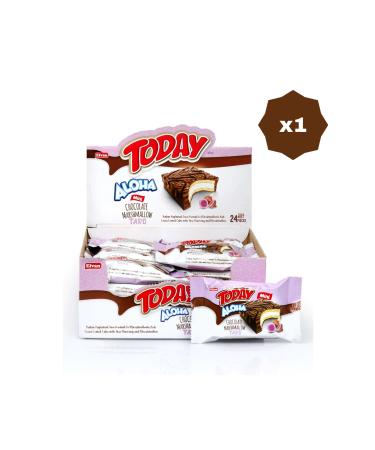 Elvan ALOHA MINI TOROLU MARSHMALLOW 20 GR 24 PIECES - (1 PACK)