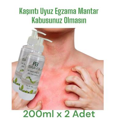 Bravia Skin Care Cream Lotion 200 ml 2 pieces - Itching Scabies Fungus Eczema - Buy Online on GoSupps.com