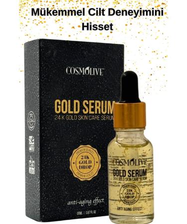 Cosmolive 24k Gold Skin Care Serum 20ml - Buy Online on GoSupps.com