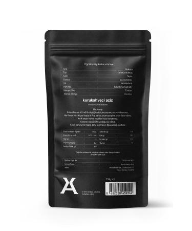 Aziz Kurukahveci Medium Roast Turkish Coffee 2x250 grams - Buy Online on GoSupps.com
