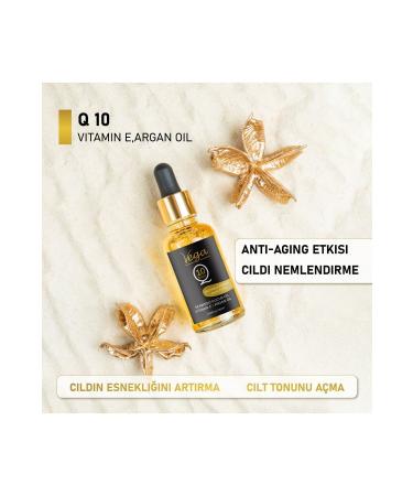Q10 Anti-Wrinkle Skin Serum Lavender Oil Essence Almond Oil Grape Seed Oil 30ml - Buy Online on GoSupps.com