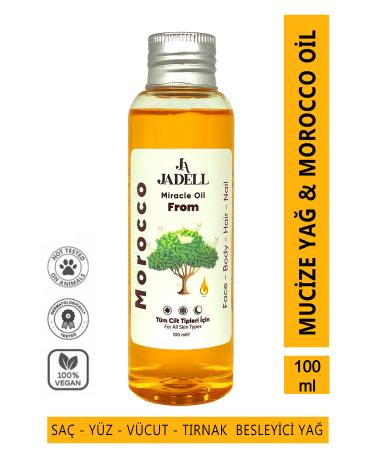 JADELL Nourishing & Moisturizing Miraculous Morocco Miracle Oil for All Skin and Hair Types 100 ml