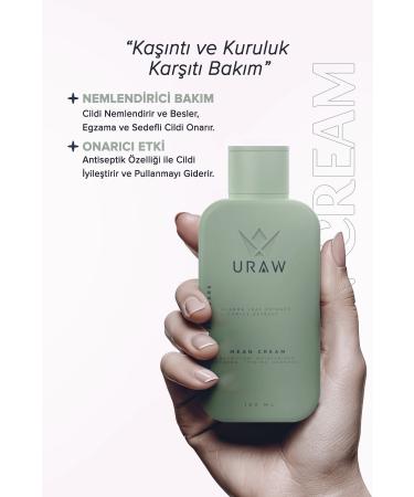 Uraw Licorice Cream (Anti-Itching Dryness and Skin Problems Repairing and Moisturizing Care Cream) - Buy Online on GoSupps.com
