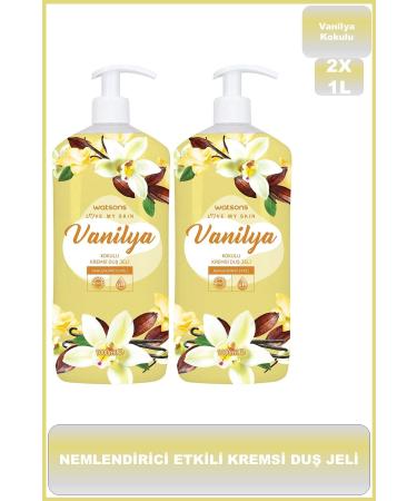 Watsons Creamy Shower Gel That Provides a Smooth Feeling That MakesVanilla 2 Pcs HIDDEN GG72