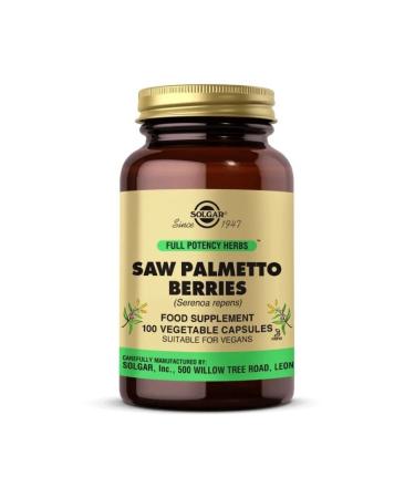 Solgar Saw Palmetto 520 Mg 100 Capsules - Buy Online on GoSupps.com