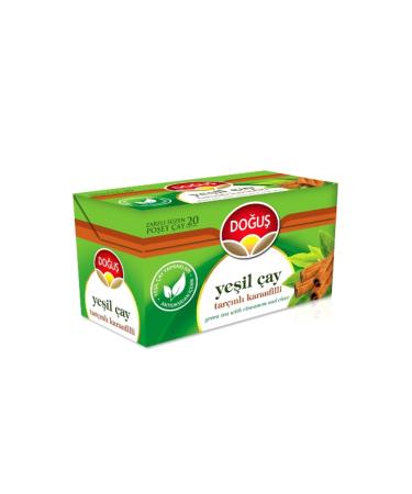 Do u Tea Do u Cinnamon Clove Green Tea 20's 35 Gr. (HERBAL TEA) (12's)