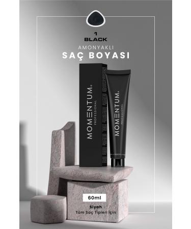 Momentum Hair Dye Black 1 60 ml
