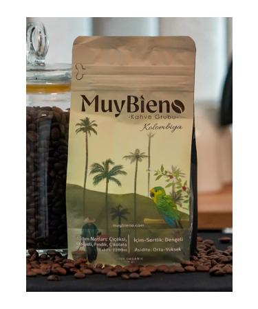Muybieno Colombia Medellin Supremo 250 gr Coffee Beans - Buy Online on GoSupps.com