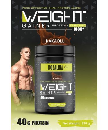 Rozalina Rise Weight Gainer Protein Nutritional Supplement Banana and Cocoa Flavored Mixture Weight Gainer (SET OF 1) - Buy Online on GoSupps.com