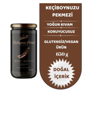 HAND MADE From Fethiye Natural Additive-Free and Organic Carob Molasses 650gr