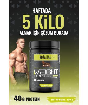 Rozalina Rise Weight Gainer Protein Nutritional Supplement Banana and Cocoa Flavored Mixture Weight Gainer (SET OF 1)